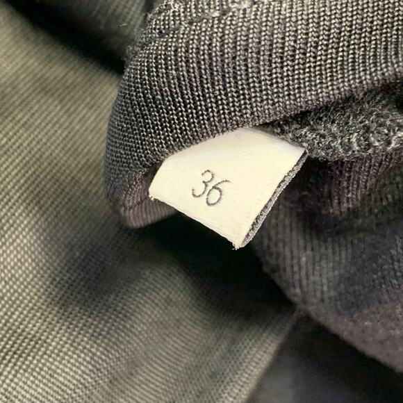 SANDRO Size S Black Viscose Blend Sleeveless Wrap Maxi Dress - Picture 6 of 9